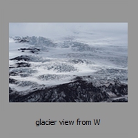 glacier view from W